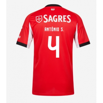 Billige Fotballdrakt Benfica Antonio Silva #4 Replika Hjemmedrakt 2025-26 Kortermet
